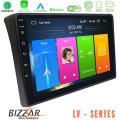 Bizzar LV Series Fiat Ducato/Citroen Jumper/Peugeot Boxer 4Core Android 13 2+32GB Navigation Multimedia Tablet 9"