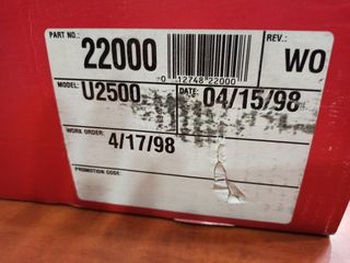 Εργάτης αυτοκινήτων WARN WINCH U2500-thumb-2