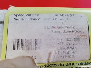 Καινούργια Speed Variator Top Speed Για Runner, Storm & Typhoon 