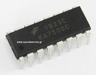 IC KA7500C DIP-16 ΟΛΟΚΛΗΡΩΜΕΝΟ ΚΥΚΛΩΜΑ ΕΛΕΓΚΤΗΣ ΤΡΟΦΟΔΟΤΙΚΩΝ SMPS KA-7500-C