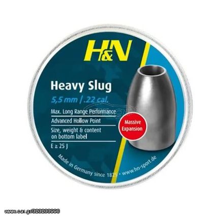 H & N HEAVY SLUGS HP .217/150 (36 grains)