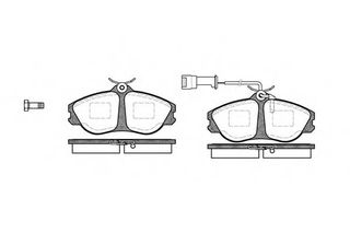 ΤΑΚΑΚΙΑ ΕΜ. AUDI 80-90-100-200-COUPE-QUATTRO (REMSA) WVA 21137-21138