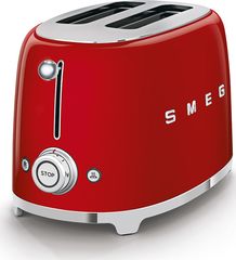 SMEG φρυγανιέρα (Toaster) κόκκινη  TSF01RDEU