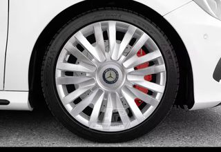 MERCEDES-BENZ Άθραυστα Τάσια AK 14 Ασημί (A-Class, B-Class, C-Class κα.) (4 τμχ)