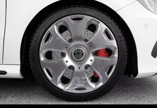 SKODA Άθραυστα Τάσια AK 14 Ασημί (Fabia, Octavia, Roomster) (4 τμχ)