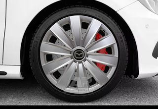 MAZDA Άθραυστα Τάσια AK 14 Ασημί ( 2, 3, Demio κα.) (4 τμχ)