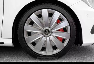 VW Άθραυστα Τάσια AK 15" Ασημί (UP, Polo, Golf, Caddy, Beetle, Bora κα.) (4 τμχ)