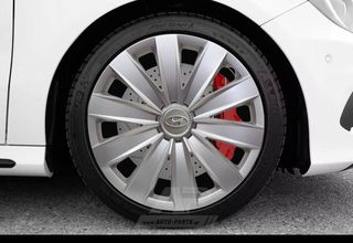 HYUNDAI Άθραυστα Τάσια AK 16 Ασημί (Atos, i10, i20, i30, Getz, Accent κα.) (4 τμχ)