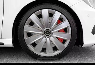 MAZDA Άθραυστα Τάσια AK 16 Ασημί ( 2, 3, Demio κα.) (4 τμχ)