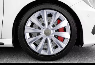 KIA Άθραυστα Τάσια AK 16 Ασημί (Ceed, Stonic, Rio κα.) (4 τμχ)