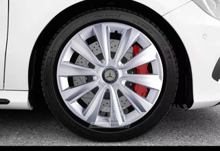 MERCEDES-BENZ Άθραυστα Τάσια AK 16 Ασημί (A-Class, B-Class, C-Class κα.) (4 τμχ)