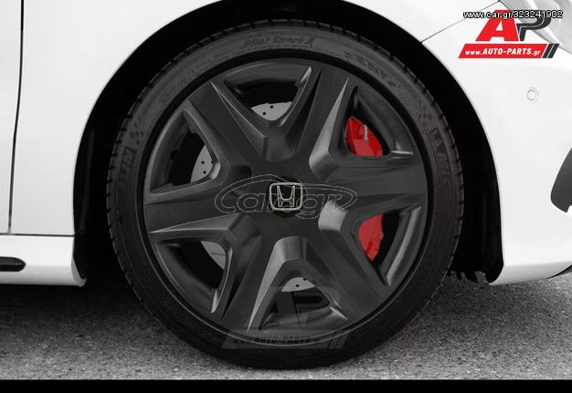 HONDA Άθραυστα Τάσια AK 16" Μαύρα (Jazz, Civic, H-RV κα.) (4 τμχ)