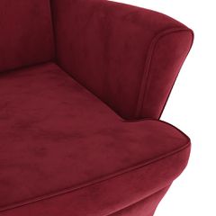 Πολυθρόνα Μπορντό Βελούδινη 324064-thumb-5