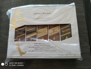 Johnnie Walker Miniature Set - 5x0,05l, alc. 40 Vol.-%