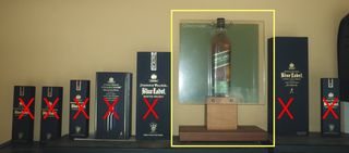 Johnnie Walker GREEN Label Display Promo-thumb-2