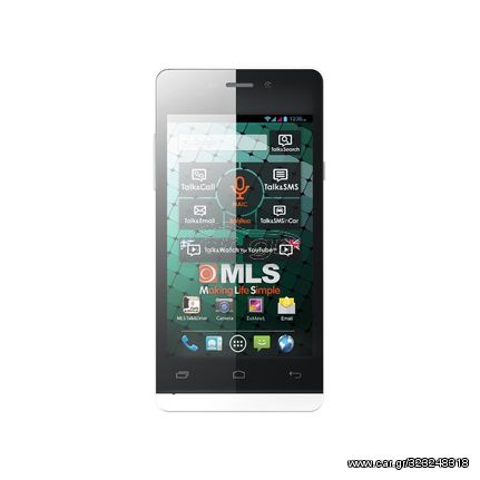 iq1040  MLS iQTalk Rock Mini Dual Sim 8GB Λευκό  για ανταλλακτικα