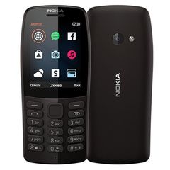 Nokia 210 (2019) Dual Sim Black GR