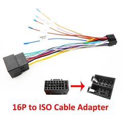 ISO-Android 16Pin Φίσα ISO Με Connector 16P Για Universal Multimedia