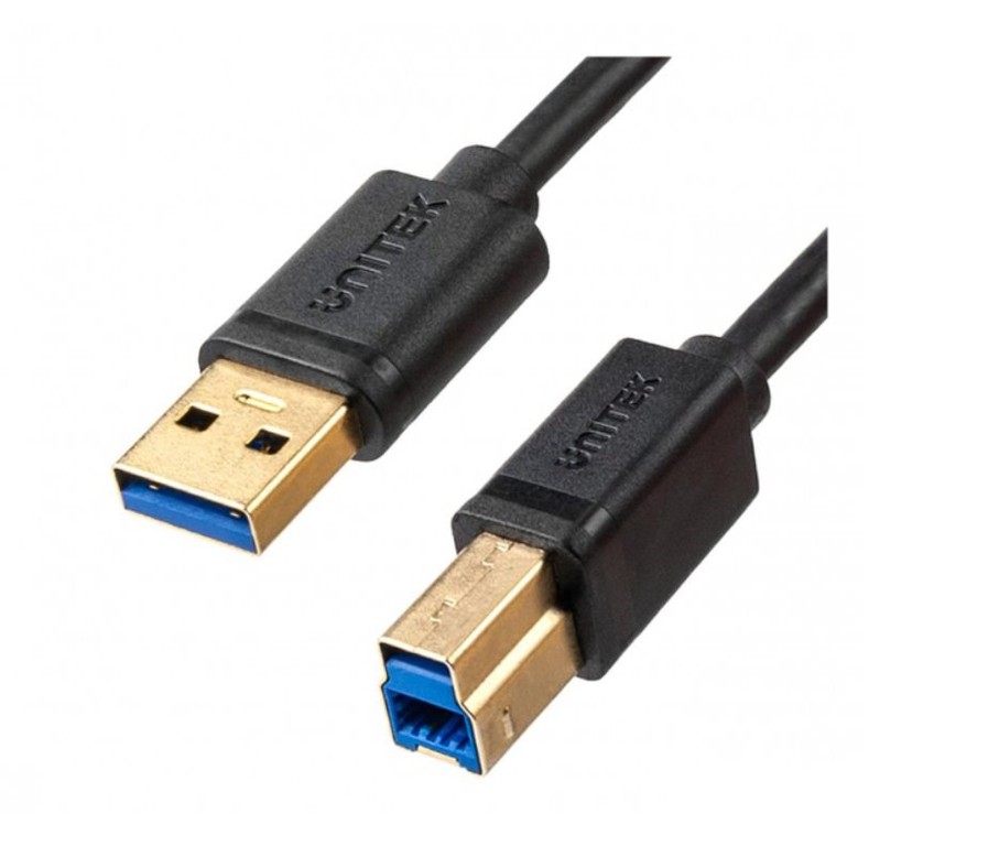 Unitek C14095BK USB-A to USB 3.0 Printer Cable, 2m