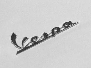 Σήμα Ποδιάς "Vespa" Piaggio Για Vespa PX/GT/GTV/GTS