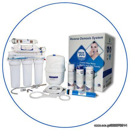 Μονάδα Αντίστροφης Ώσμωσης 7 Σταδίων Alkaline Aqua Pure