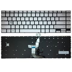 Πληκτρολόγιο Laptop - Keyboard for Asus ZenBook 14 UX425 UX425E UX425EA UX425IA UX425JA UX425UA UX425UG UX425QA UX425UAZ UX425EA-WB723R Silver Backlit OEM (Κωδ. 40724USSILBL)
