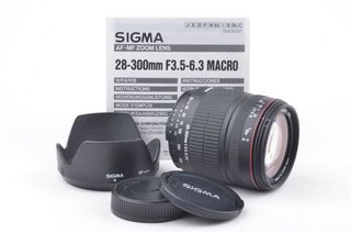 Nikon F SUPERZOOM Sigma 28-300mm MACRO ΦΑΚΟΣ dlsr FX Full frame 18-300 Zoom lens no Tamron OS VC VR
