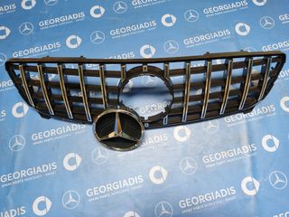 MERCEDES ΜΑΣΚΑ (RADIATOR GRILLE) A-CLASS (W176) LIFT (2016-2018) PANAMERICANA GT STYLE