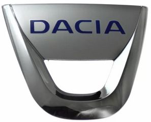 ΣΗΜΑ DACIA DUSTER/ LOGAN/ SANDERO 10x11,5cm ΠΙΣΩ (ΚΟΥΜΠΩΤΟ)