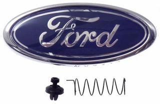 ΣΗΜΑ FORD FOCUS/ TRANSIT/ CONNECT 02-12 14.5X6cm ΕΜΠΡΟΣ (ΚΟΥΜΠΩΤΟ)