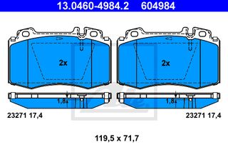 604984 - ΤΑΚΑΚΙΑ MB M-CLASS(W163),S-CLAS  13046049842 0034200520 0034200820 0034201820 0034204220 0044200420 004420042067 0044207720 0054206020 0064201220 1634200620 1634200820 163420082027 2214200720