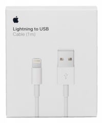 Γνήσιο Apple Καλώδιο Δεδομένων Lightning λευκό blister 1m