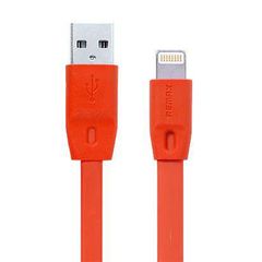 Remax Flat QUICK CHARGE & DATA Cable rc-001i FULL SPEED series for iphone ipad earpods Lightning 2000m red