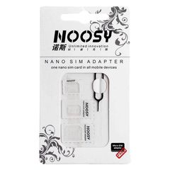 Noosy Adapter Nano Micro Sim 3in1 Σετ iPhone