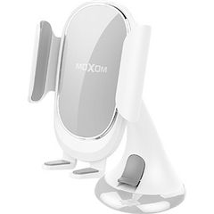 Moxom MX-VS03 Βάση Στήριξης Τηλεφώνου 360ᵒ Κατάλληλη Για όλα Τα Είδη Smartphone Από 4,0 Εως 6,0 ίντσες λευκό