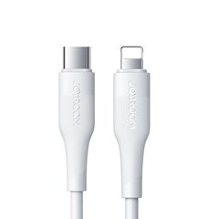 Joyroom USB Type C - Lightning cable Power Delivery 20W 2.4A 0.25m white (S-02524M3 White)