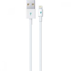 Ttec Lightning - USB Καλώδιο Φόρτισης και Συγχρονισμού Λευκό (2DK7508B) 100 cm