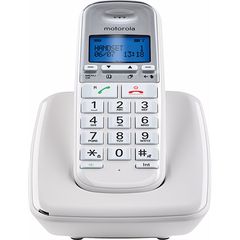 Motorola S3001 Ασύρματο Τηλέφωνο για Ηλικιωμένους με Aνοιχτή Aκρόαση Λευκό