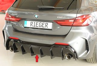 ΟΠΙΣΘΙΟ DIFFUSER RIEGER BMW 1-SERIES F40 M-PACK 