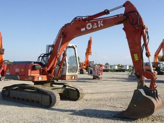 Εκσκαφέας Με Ερπύστριες O & K 1998 RH CITY-thumb-1