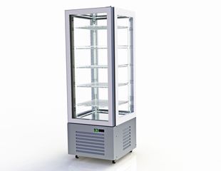 ΠΡΟΣΦΟΡΑ!!! Θάλαμος βιτρίνα συντήρησης CR-077-1, με 6 Επίπεδα δίπορτος με βεβιασμένη ψύξη με 4 πλευρές τζαμιού