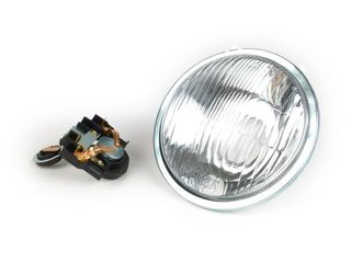 Φανάρι Εμπρός Γυάλινο 115mm OEM QUALITY Για Vespa SS50/SS90/PV/ET3/Super