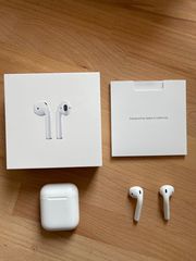 Apple Airpods 2nd Generation Ασύρματα Bluetooth ακουστικά με θήκη φόρτισης γνήσια.