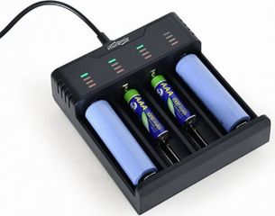 Energenie NI-Mh + LI-Ion Fast Battery Charger Black - (BC-USB-02)