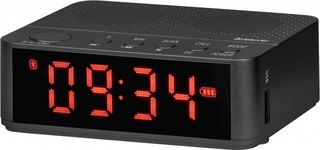 Defender Portable Bluetooth Speaker Fm Radio Alarm Clock - (65683)