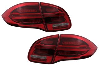 ΦΑΝΑΡΙΑ ΠΙΣΩ Full LED Taillights Porsche Cayenne 958 E2 92A Prefacelift (2010-2015) Red White