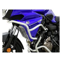 ZIEGER FAIRING CRASH BAR SILVER/BLACK -thumb-3