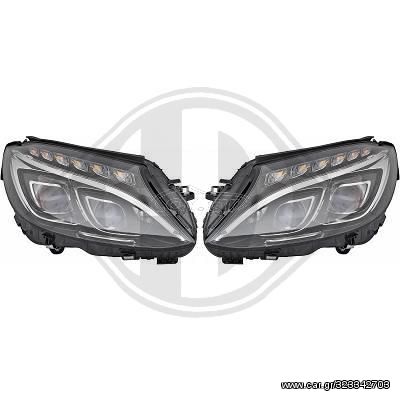 ΦΑΝΑΡΙΑ ΜΠΡΟΣΤΑ MERCEDES W205 14-21 FULL LED