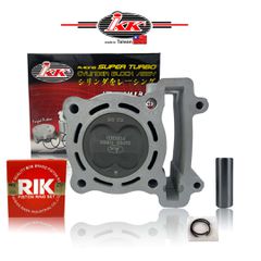 ΚΥΛΙΝΔΡΟΠΙΣΤΟΝΟ V2 ST4 63MM ΜΕ +6MM ΧΙΤΩΝΙΟ ΚΕΡΑΜΙΚΟ ΚΑΙ ΣΦΥΡΗΛΑΤΟ ΒΑΜΜΕΝΟ ΠΙΣΤΟΝΙ IKK ( TAIWAN ) YAMAHA CRYPTON X135