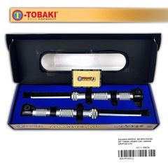 ΚΑΛΑΜΙΑ ΕΜΠΡΟΣ  ΜΕ ΜΠΟΥΚΑΛΕΣ ΣΕΤ TOBAKI ΧΡΩΜΙΟ CNC (-4CM)  YAMAHA CRYPTON X135